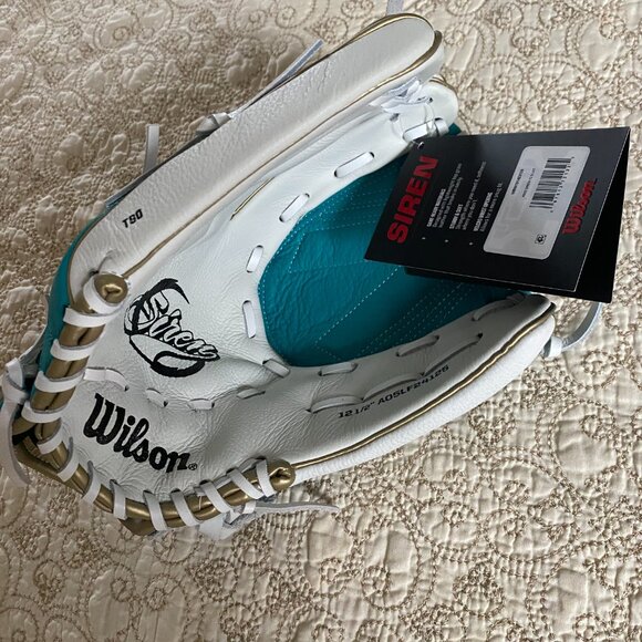 Wilson A500 Siren 12.5 Youth Softball Glove - Right hand mitt - Left hand throw - Picture 6 of 6